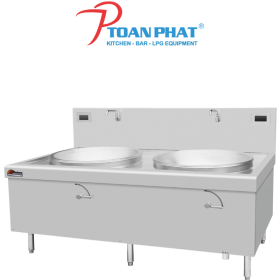 BẾP XÀO ĐIỆN TỪ ĐÔI CỠ LỚN CZC – 12DE