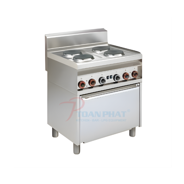 LOTUS BẾP ĐIỆN TỪ 4 VÙNG NẤU KÈM LÒ NƯỚNG ĐIỆN MODEL CF4-8ET