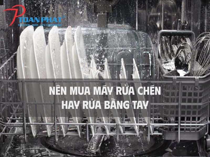 NÊN MUA MÁY RỬA CHÉN CÔNG NGHIỆP WINTERHALTER HAY RỬA CHÉN BẰNG TAY???