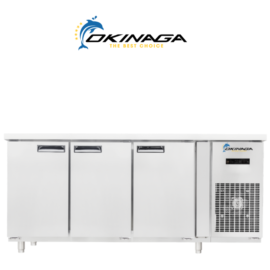 BÀN ĐÔNG CÁNH INOX OKINAGA 1M8 LINE 600