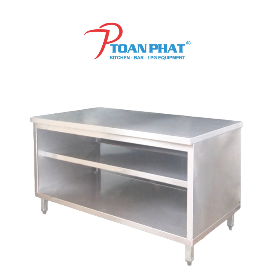 TỦ QUẦY BẾP INOX 1M5