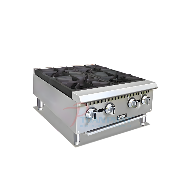 BẾP ÂU 4 HỌNG DÙNG GAS EAGLE GR4B