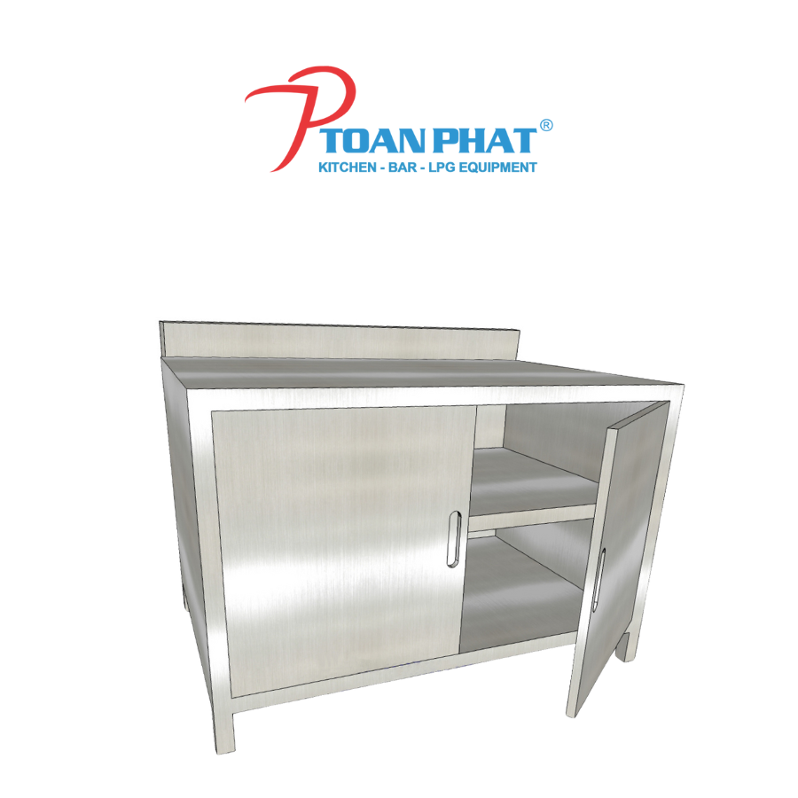 TỦ CỬA MỞ CÓ KỆ GIỮA