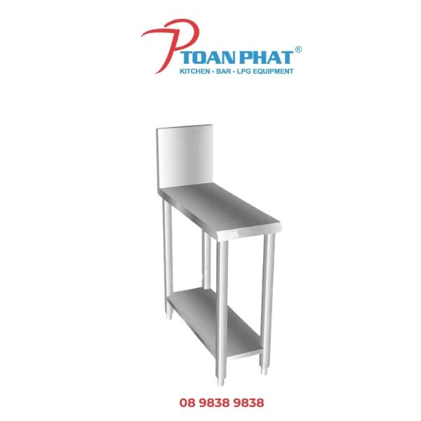 Kệ gia vị inox 2 tầng