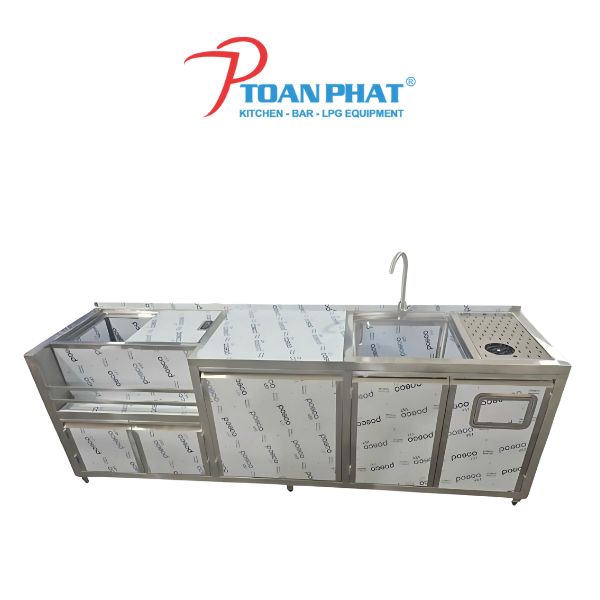 QUẦY PHA CHẾ INOX SẢN XUẤT THEO YÊU CẦU