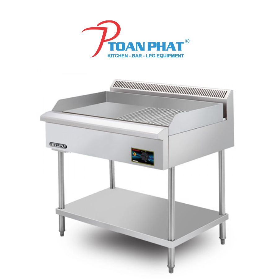 BẾP CHIÊN NỬA PHẲNG NỬA NHÁM DÙNG ĐIỆN BERJAYA EG5250HRFS