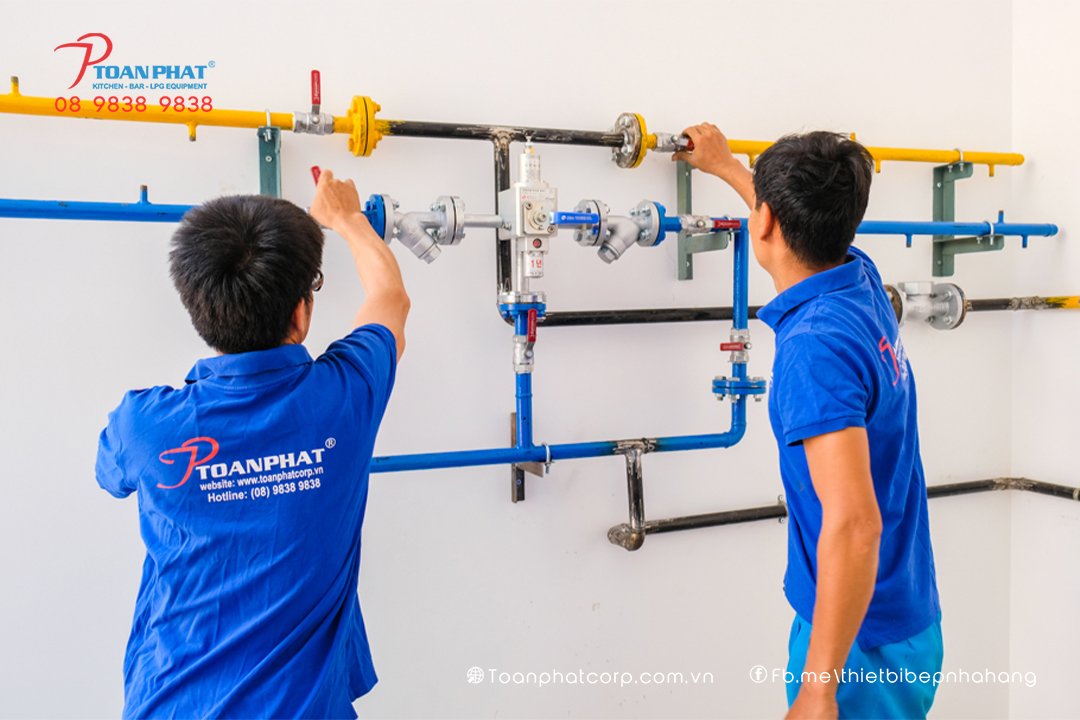 Toàn Phát thi công hệ thống gas công nghiệp - TOÀN PHÁT THI CÔNG HỆ THỐNG GAS - BỒN GAS CHO NHÀ HÀNG KHÁCH SẠN