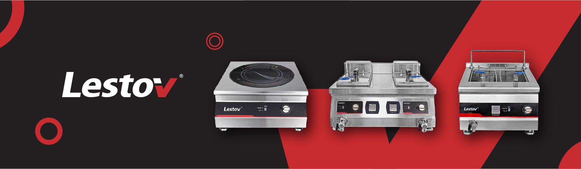 Lestov là thương hiệu bếp điện từ công nghiệp đã có hơn 20 năm kinh nghiệm trong lĩnh vực bếp nhà hàng, khách sạn, bếp ăn công nghiệp
