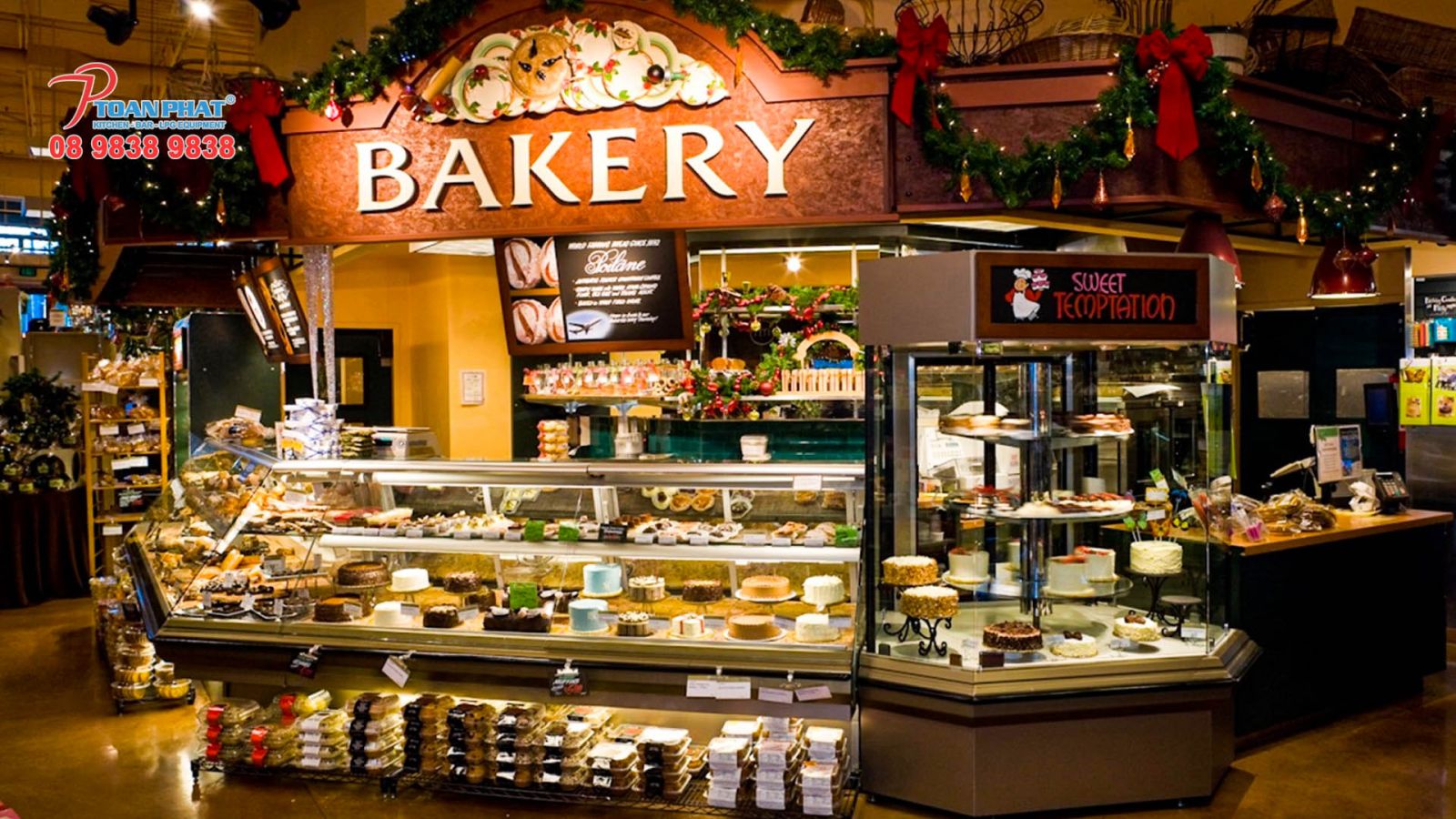 CÁC MÁY MÓC CẦN TRANG BỊ CHO TIỆM BÁNH CHUYÊN NGHIỆP 1 tiệm bánh