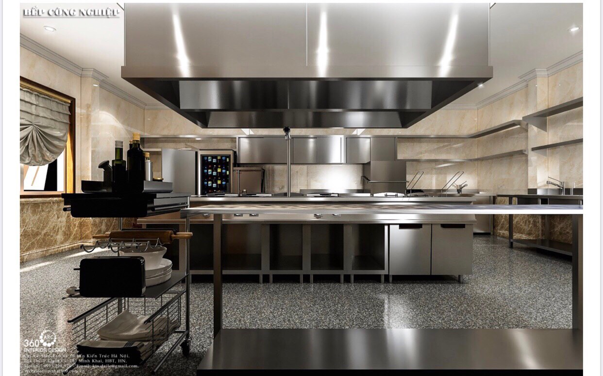 Dự án bếp tập thể tập đoàn Thành Công