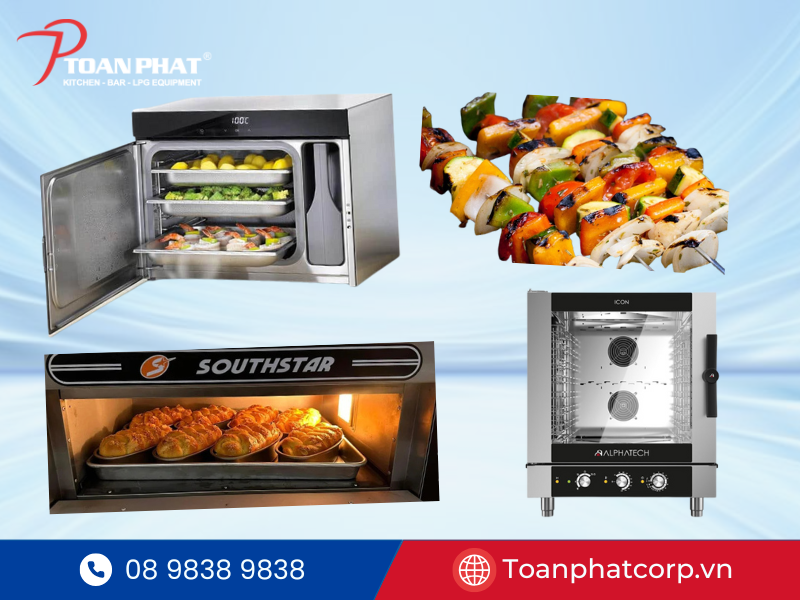 Nên mua lò hấp nướng đa năng dùng điện hay dùng gas