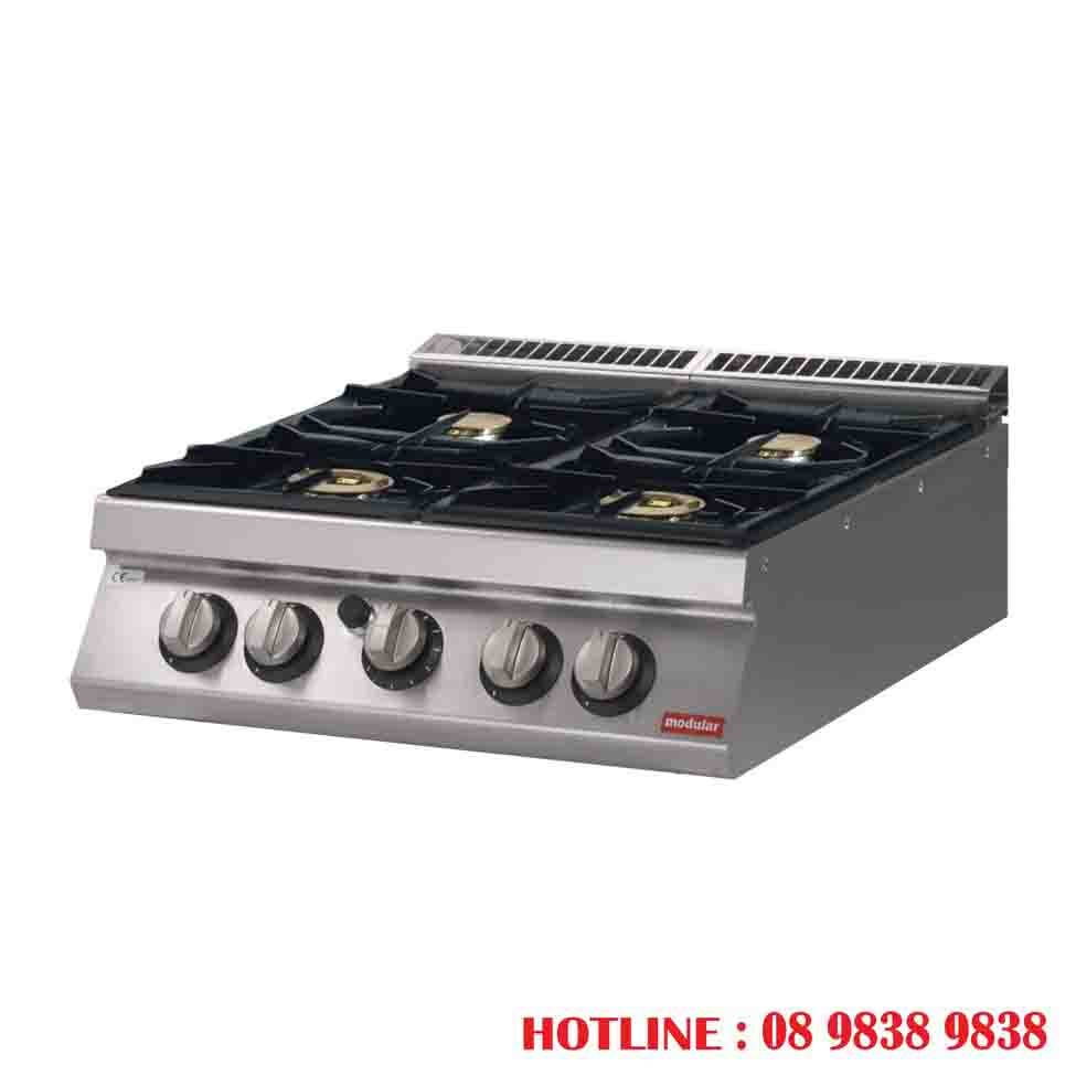 BẾP GAS ÂU 4 BẾP MODULAR PK 70/80 PCGB-T